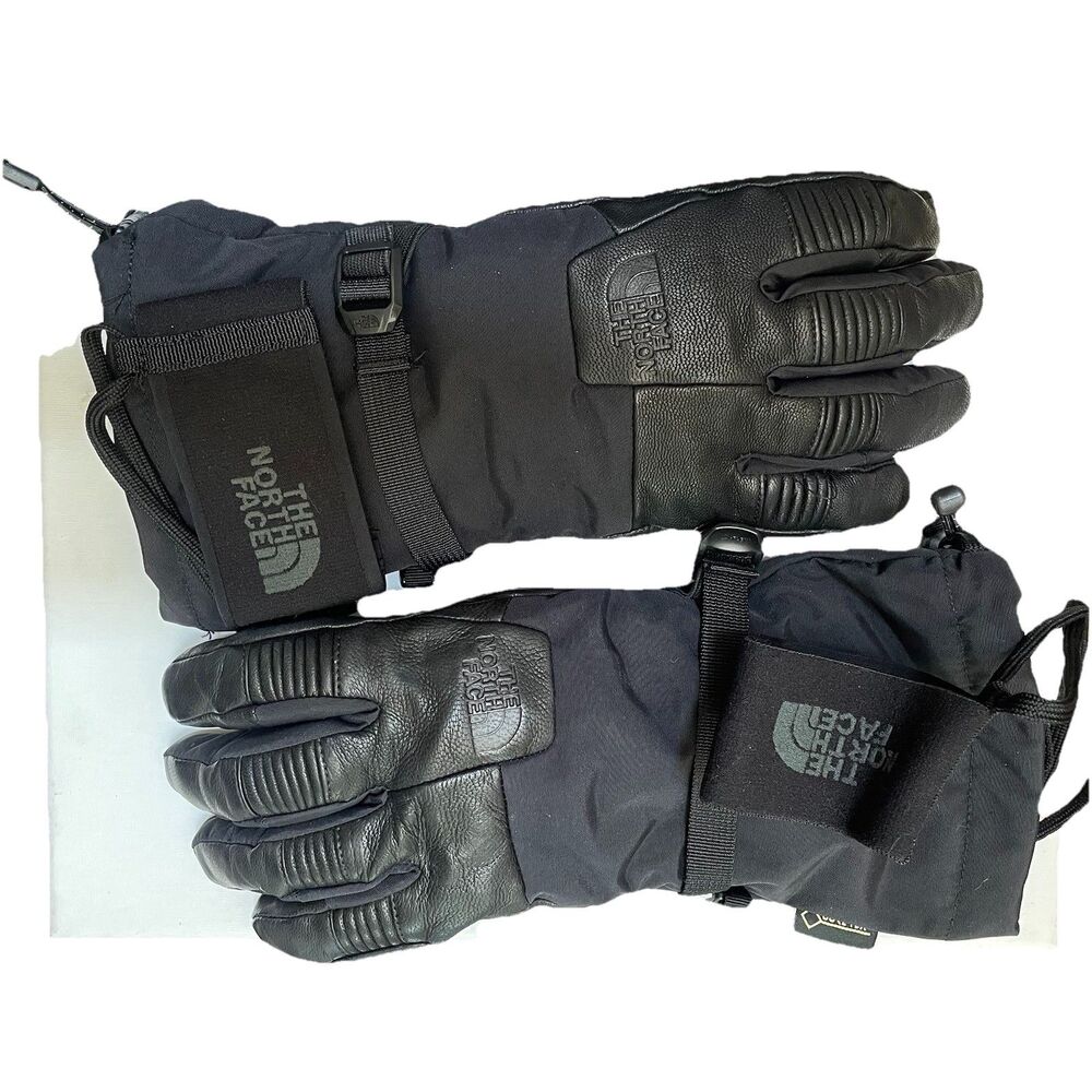 The North Face Men's Montana Pro GORE-TEX Leather Gloves Black Small - Worn Once